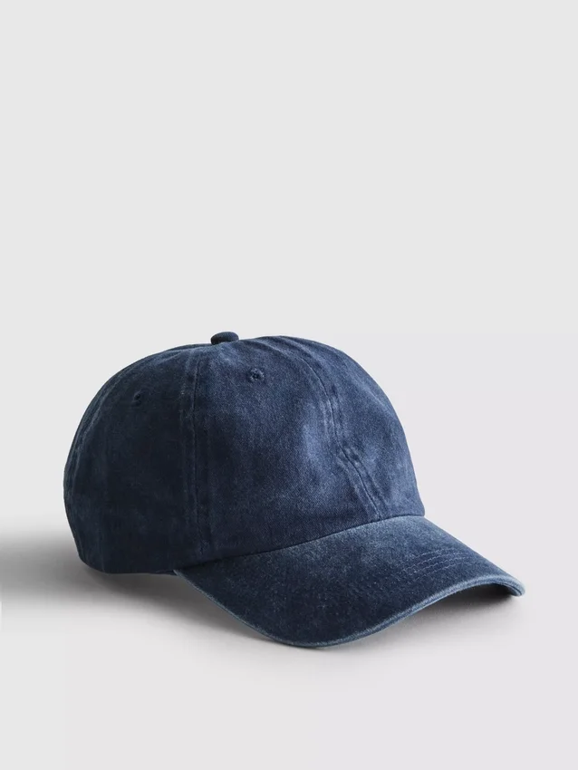 Gorra de béisbol con lavado ácido