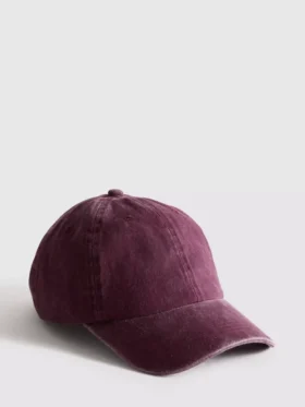 Gorra de béisbol con lavado ácido