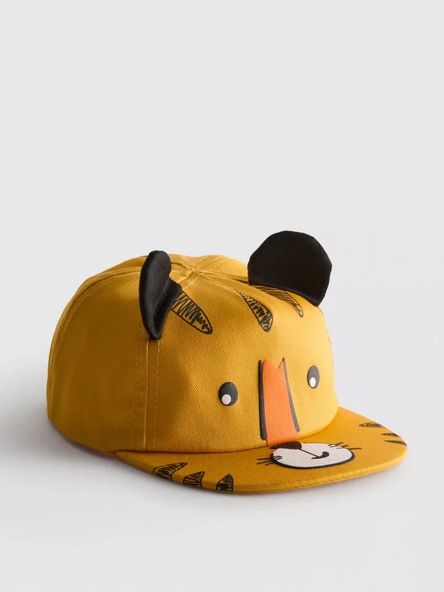 Gorra de béisbol con tigre