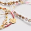 Juego de 5 pulseras con dijes de Disney de Winnie the Pooh
