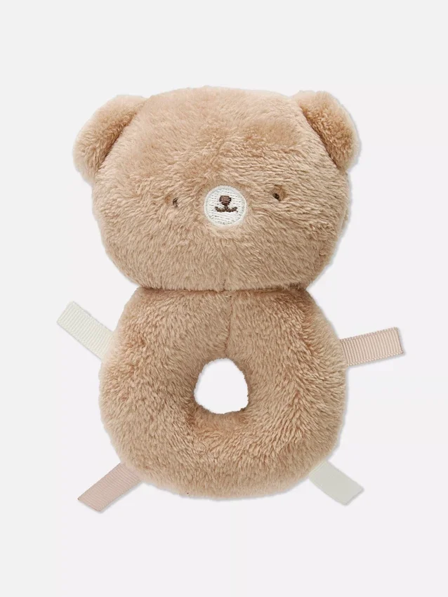 Juguete sonajero de oso