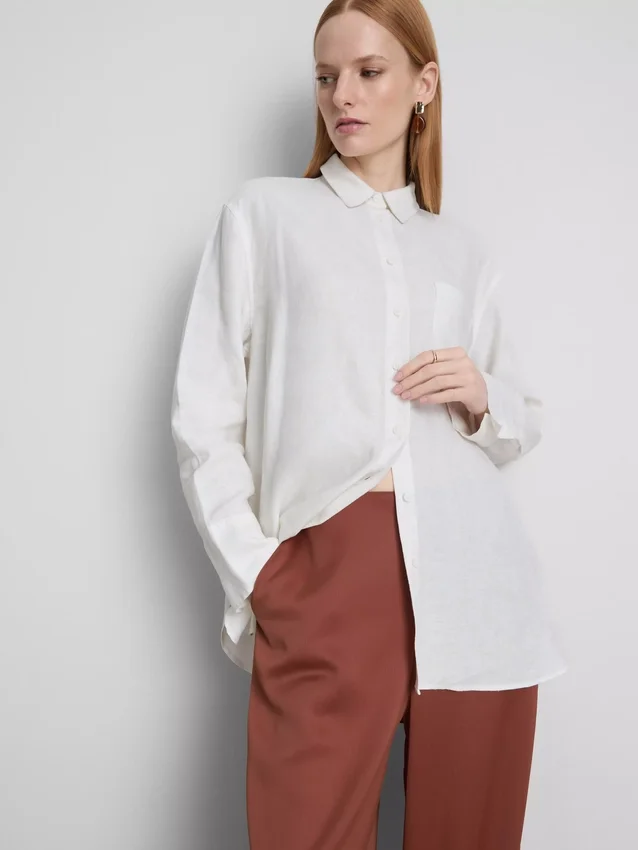 La camisa clásica de lino de The Edit