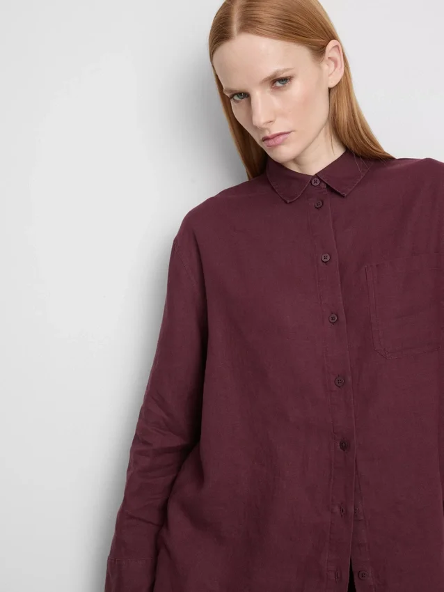 La camisa clásica de lino de The Edit