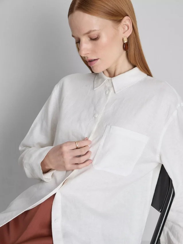 La camisa clásica de lino de The Edit