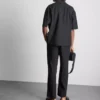 La camisa de mezcla de lino de estilo relajado de The Edit