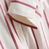 La camisa de popelín a rayas con alto contenido de algodón de The Edit