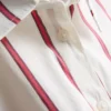 La camisa de popelín a rayas con alto contenido de algodón de The Edit