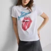 La camiseta de algodón con diseño de los Rolling Stones