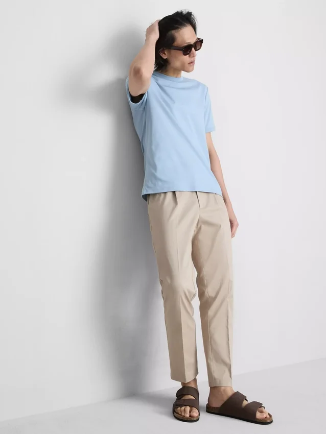 La camiseta de algodón de corte ajustado «The Edit»