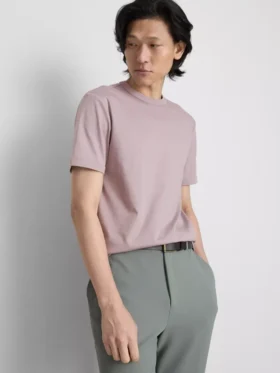 La camiseta de algodón de corte ajustado «The Edit»