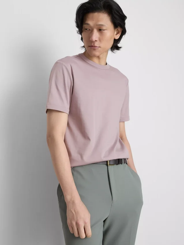 La camiseta de algodón de corte ajustado «The Edit»