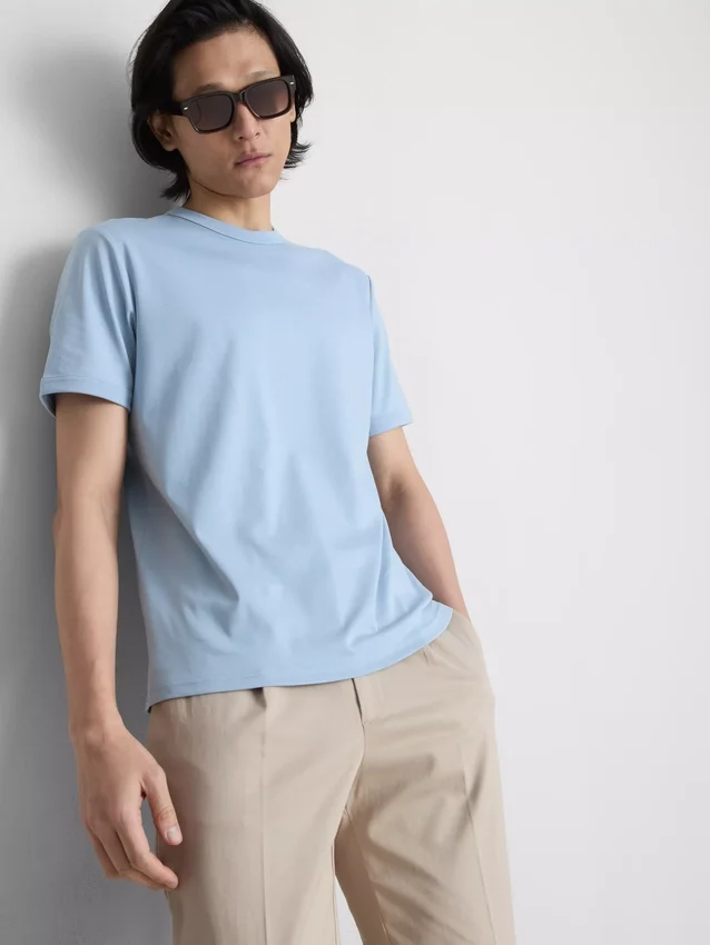 La camiseta de algodón de corte ajustado «The Edit»