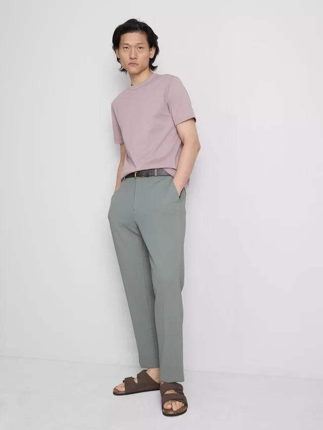 La camiseta de algodón de corte ajustado «The Edit»