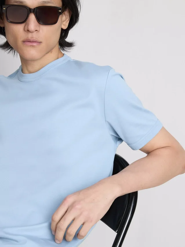 La camiseta de algodón de corte ajustado «The Edit»