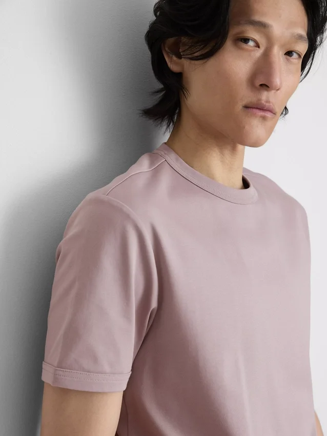 La camiseta de algodón de corte ajustado «The Edit»