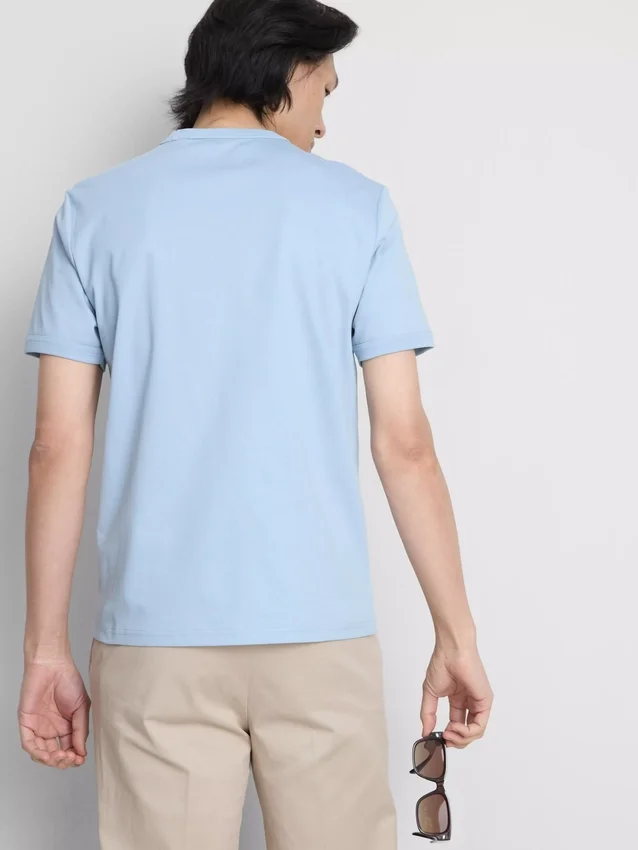 La camiseta de algodón de corte ajustado «The Edit»