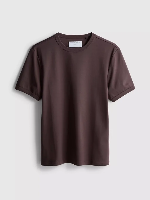La camiseta de algodón de corte ajustado «The Edit»