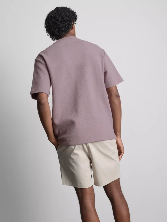 La camiseta de algodón texturizado de The Edit