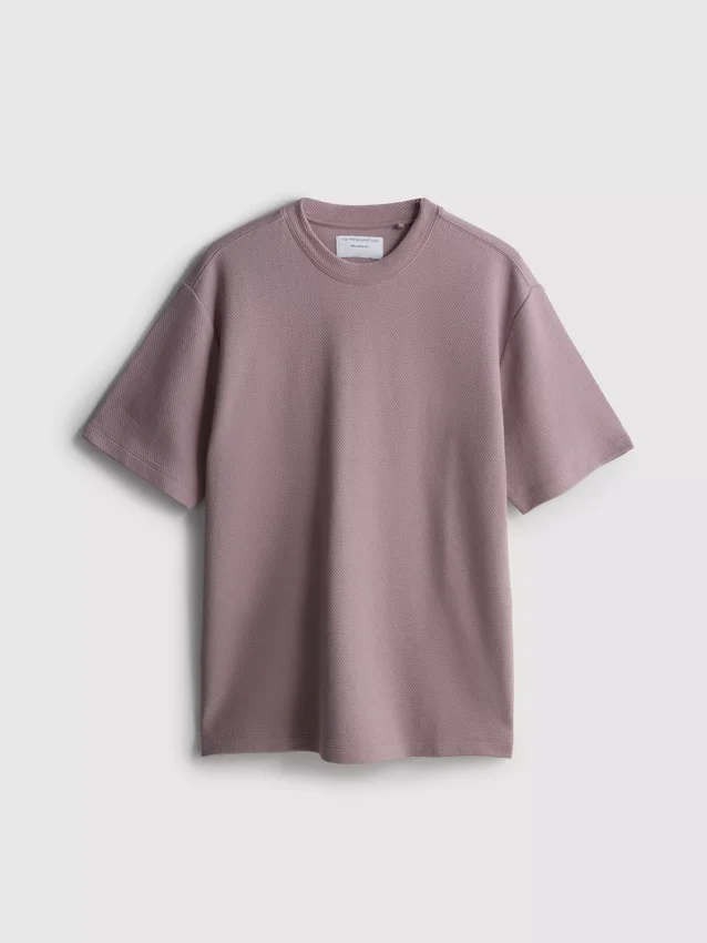 La camiseta de algodón texturizado de The Edit