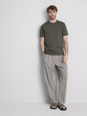 La camiseta slim fit mercerizada de The Edit