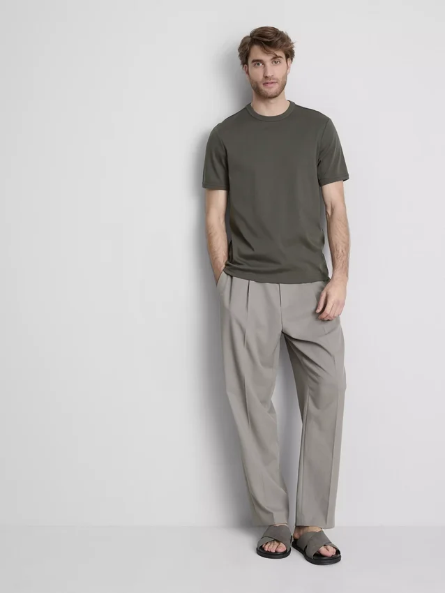 La camiseta slim fit mercerizada de The Edit