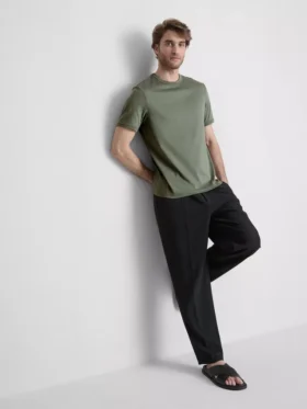La camiseta slim fit mercerizada de The Edit