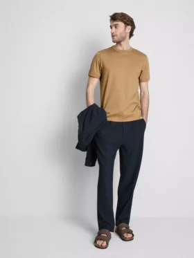 La camiseta slim fit mercerizada de The Edit