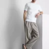 La camiseta slim fit mercerizada de The Edit