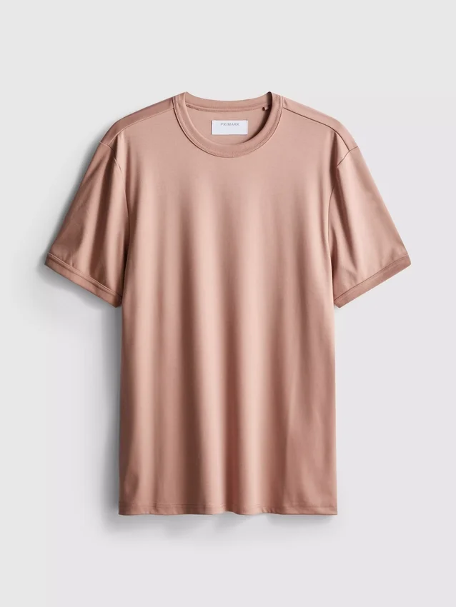 La camiseta slim fit mercerizada de The Edit