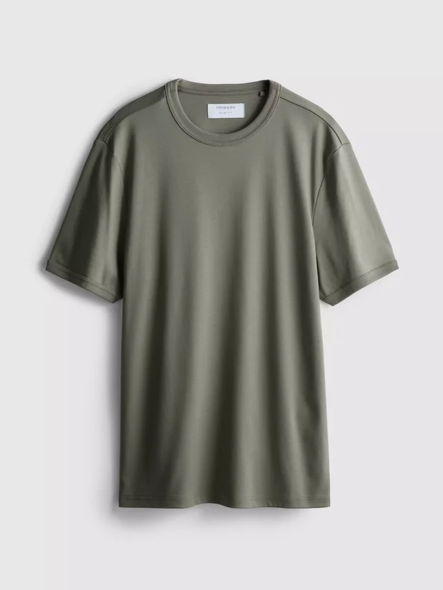 La camiseta slim fit mercerizada de The Edit