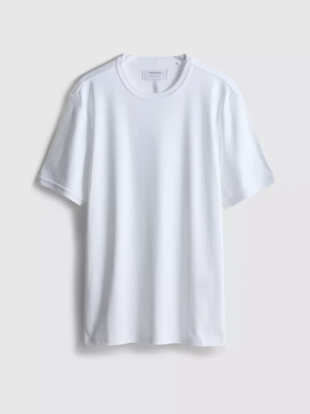 La camiseta slim fit mercerizada de The Edit