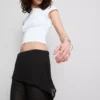 La escena de Primark | Pantalones con sobrefalda de malla