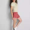 La escena de Primark | Pantalones cortos con rayas de encaje