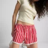 La escena de Primark | Pantalones cortos con rayas de encaje