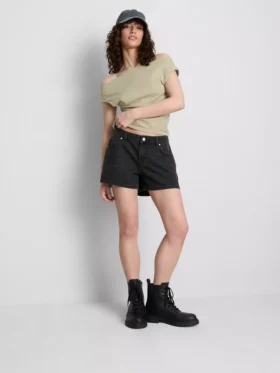 La escena de Primark | pantalones cortos de mezclilla de algodón