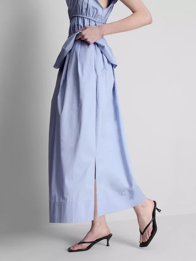 La falda midi de algodón de The Edit Circle