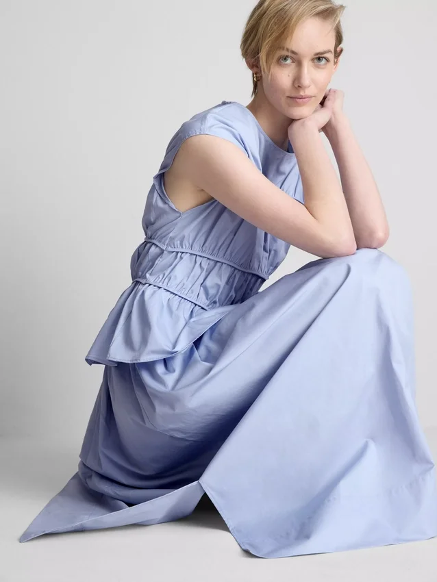 La falda midi de algodón de The Edit Circle