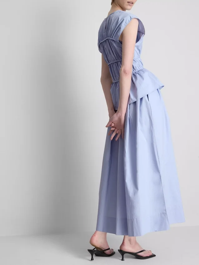 La falda midi de algodón de The Edit Circle