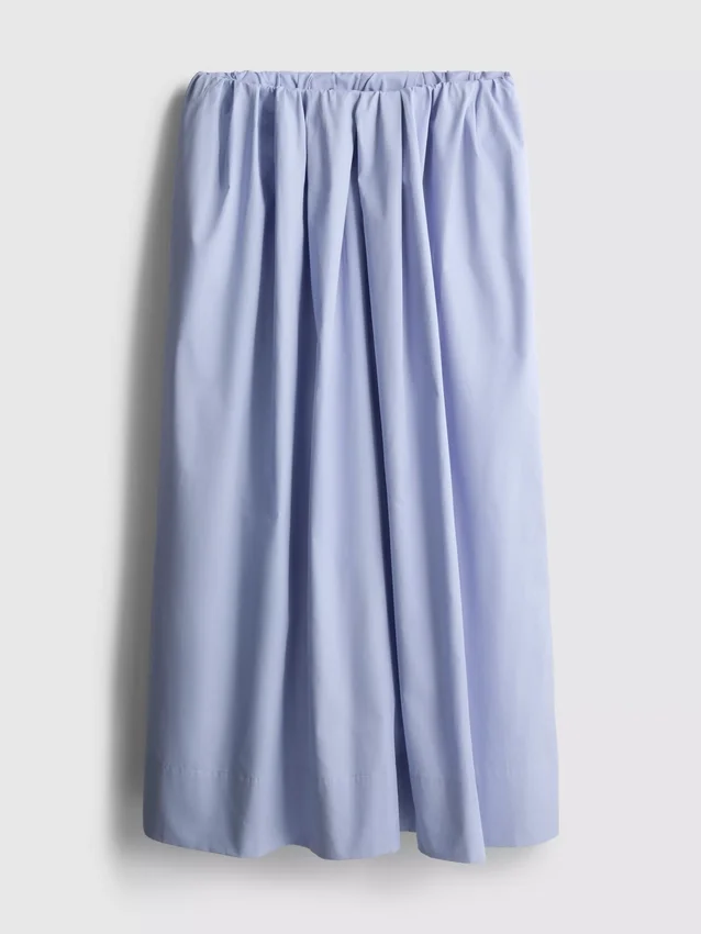 La falda midi de algodón de The Edit Circle