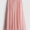 La falda midi de corte A «Air Flow» de The Edit