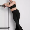 Leggings acampanados de alto rendimiento BodySculpt de cintura alta