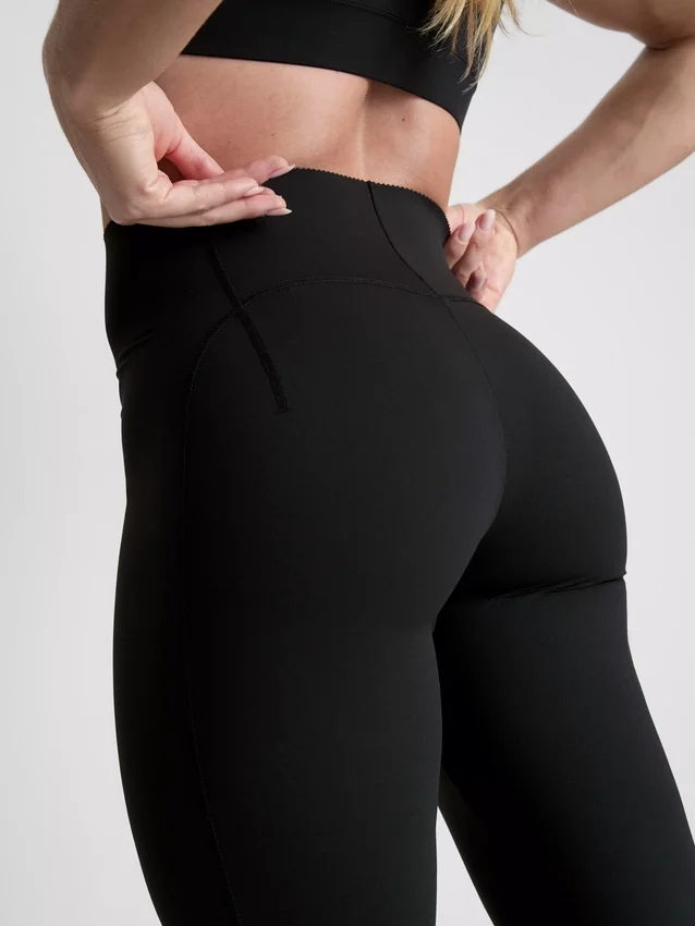 Leggings acampanados de alto rendimiento BodySculpt de cintura alta