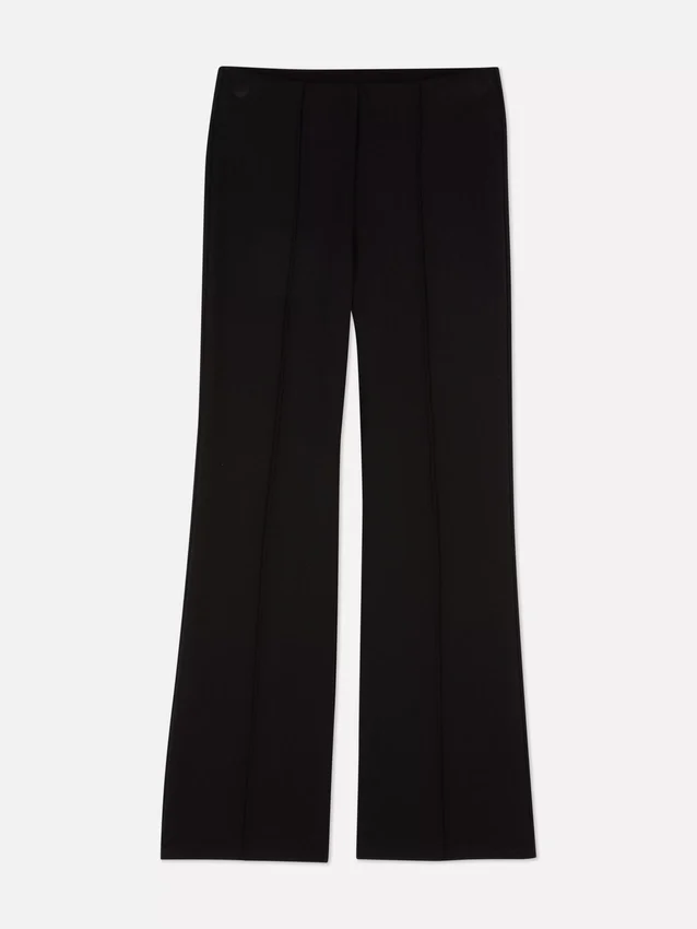 Leggings acampanados de ponte de talle medio