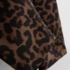 Leggings capri deportivos con estampado de leopardo