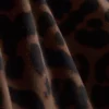 Leggings capri deportivos con estampado de leopardo
