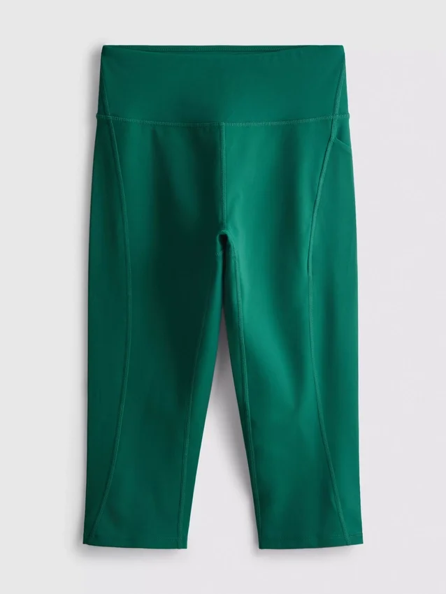 Leggings capri deportivos de cintura alta