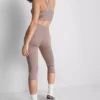 Leggings capri deportivos de cintura alta