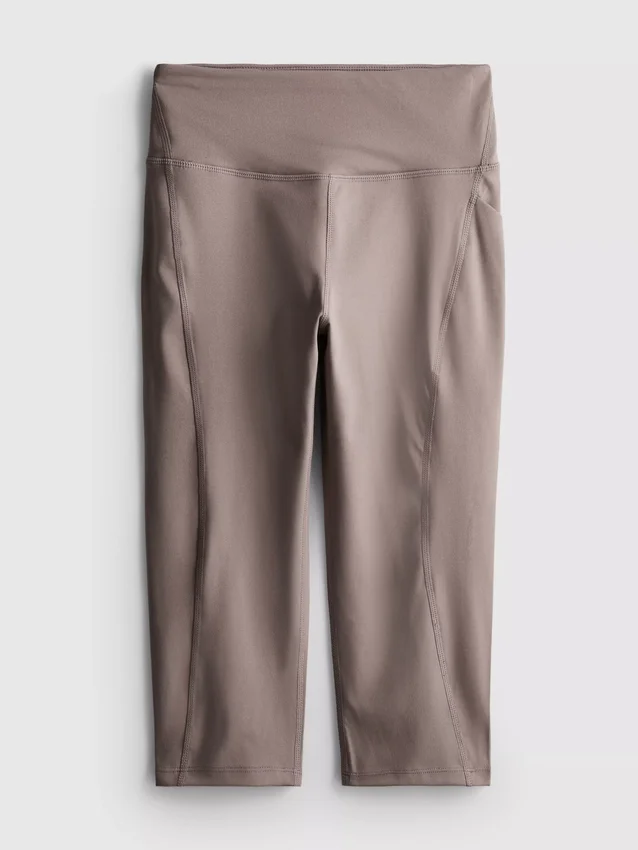 Leggings capri deportivos de cintura alta