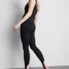 Leggings de crepé con estribos