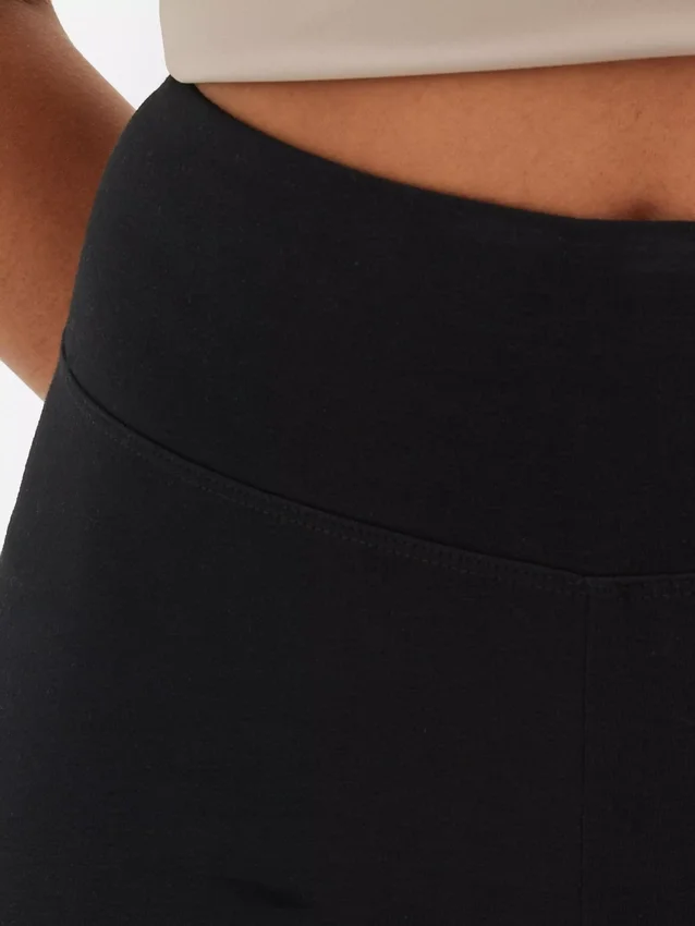 Leggings de jersey de cintura alta